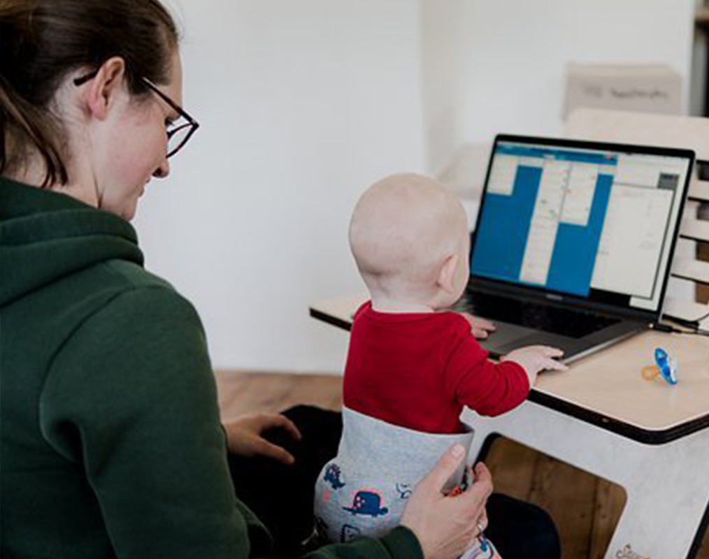 Baby at Computer